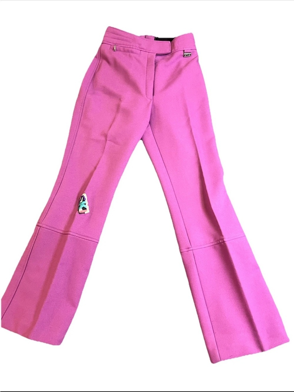 Vintage White Stag Ski Pants In Fuchsia Size 10 (see Meas) Retro Winter Sports